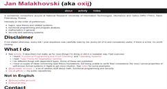 Desktop Screenshot of oxij.org