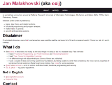 Tablet Screenshot of oxij.org